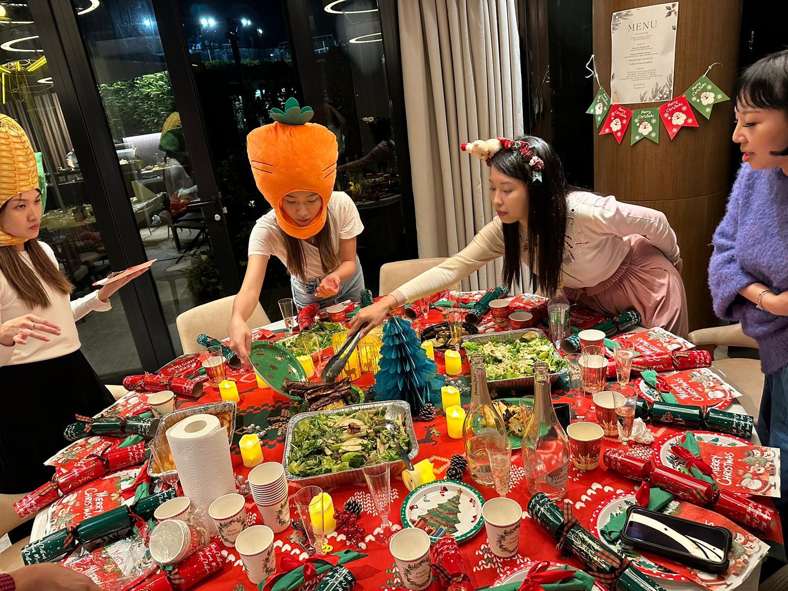 Team Christmas dinner