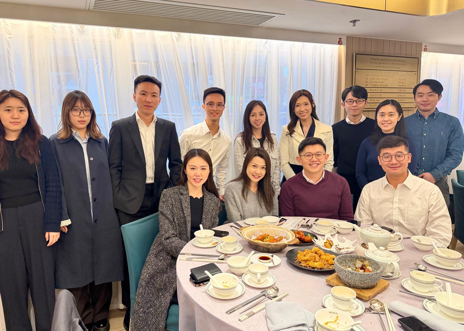 Team lunch gathering